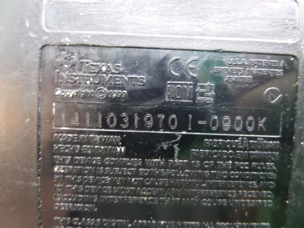 Texas Instruments T1-86 plus graphing calculator