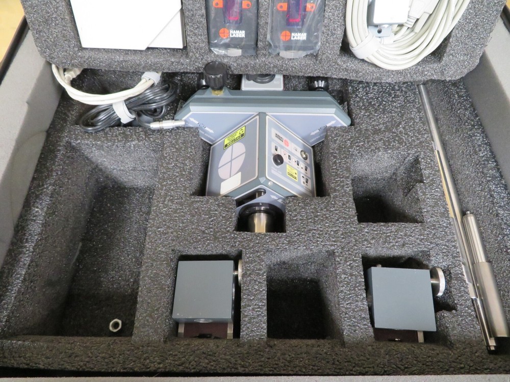 Hamar Precision - model-733 - Triple Scan Laser Alignment System - 3 cases