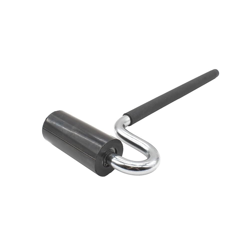 19600 long handle J-roller w/rubber roller, 1.5"