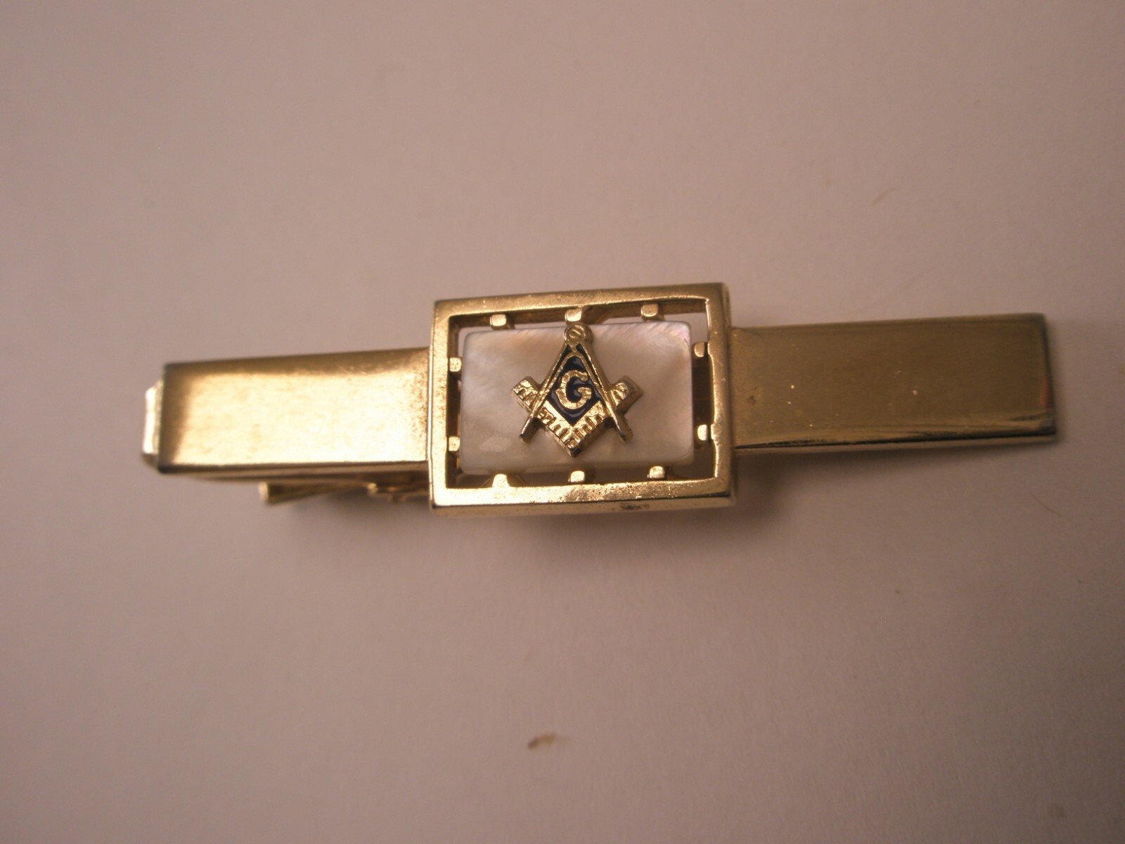 Masons Vintage ANSON Tie Bar Clip 32nd degree scottish rite shriner