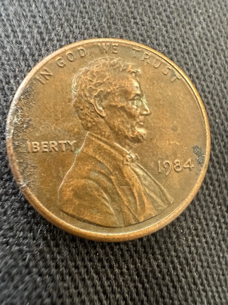 1984 Penny No Mint Mark