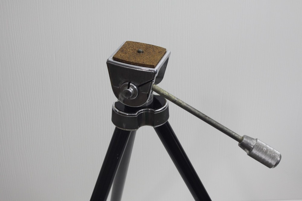 Vintage Old Camera Tripod Fully Functional Extendable 54”