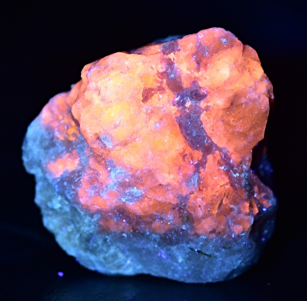Natural Fluorescent Phosphorescent Color Change Hackmanite Specimen 41 Gram