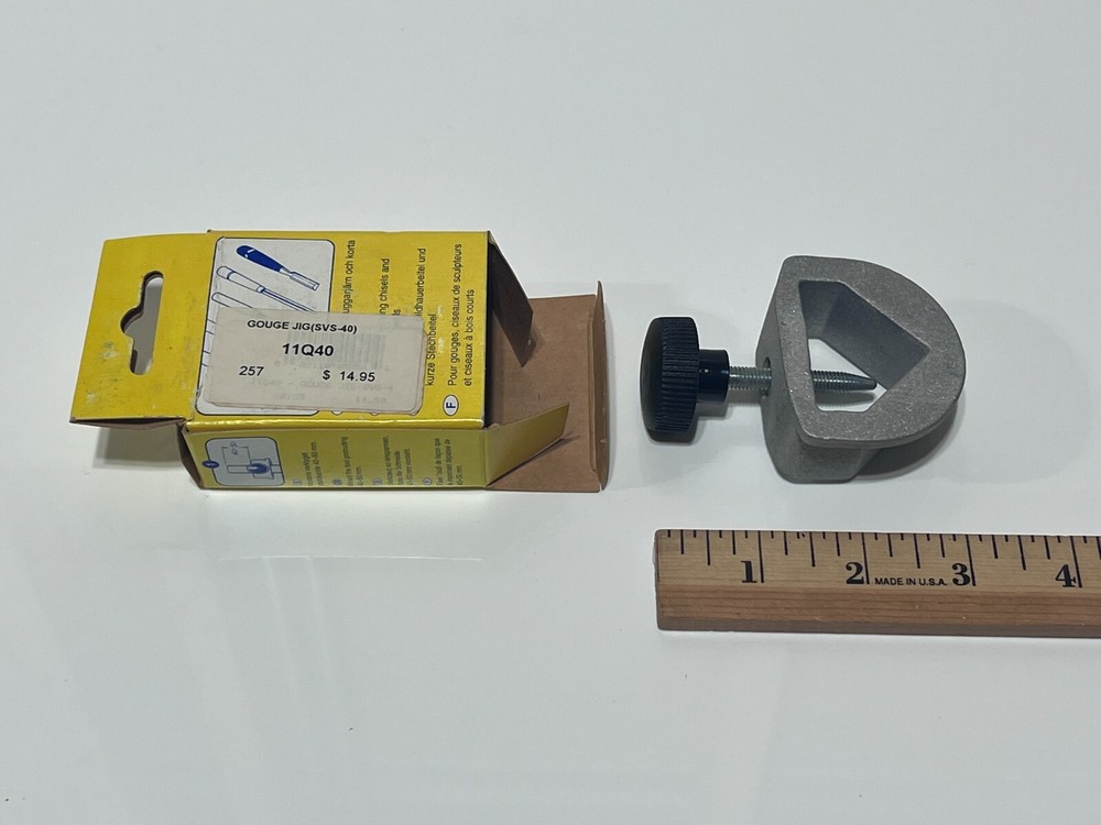 TORMEK SVS-40 Slipjigg for Skolpar, Short Tool, Grinding Jig for Gouges, NEW NOS