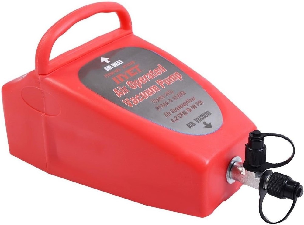 Multi-Purpose 4.2CFM Vacuum Pump - Fast Vacuum for Refrigerators & AC Systems