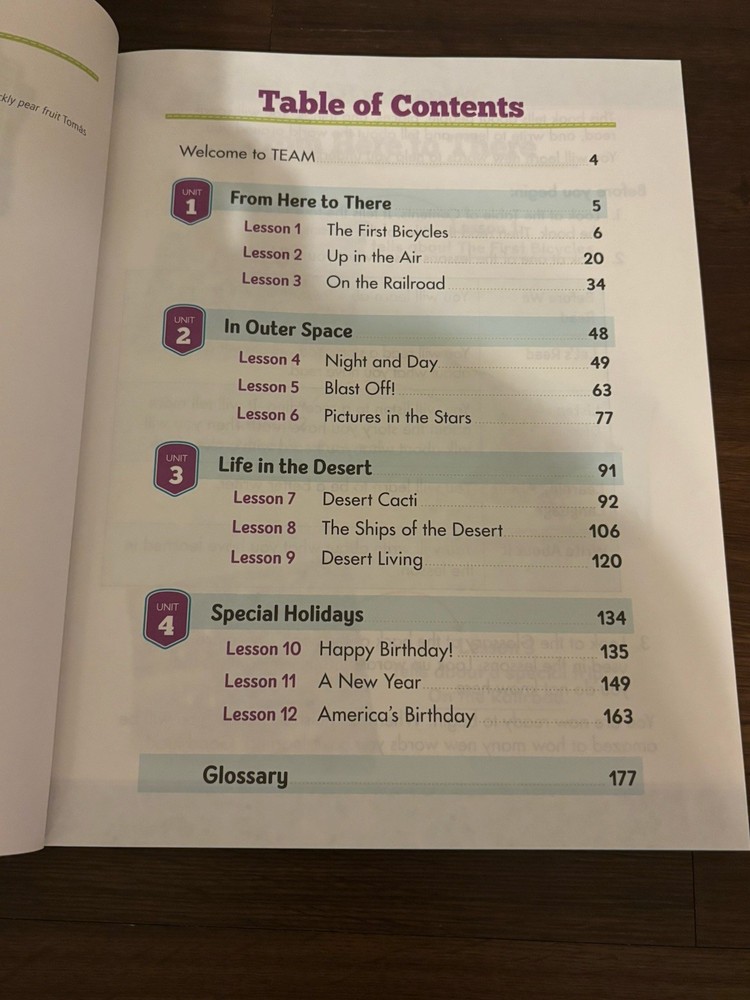 TEAM Teaching ELLs for Academic Language Mastery Student Book Level B
