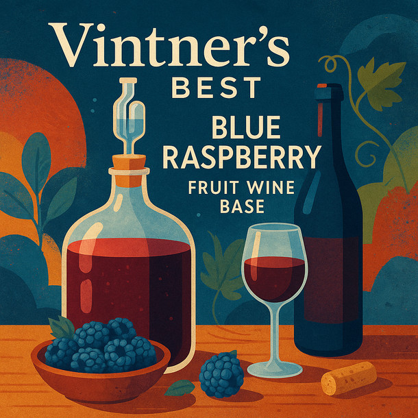 LD branded Vintner's Best Blue Raspberry Fruit Wine Base