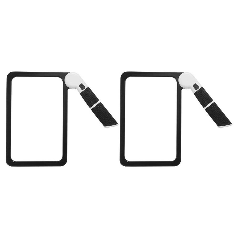 2 Pcs Screen Magnifier for Computer Monitors Handheld Magnifiers