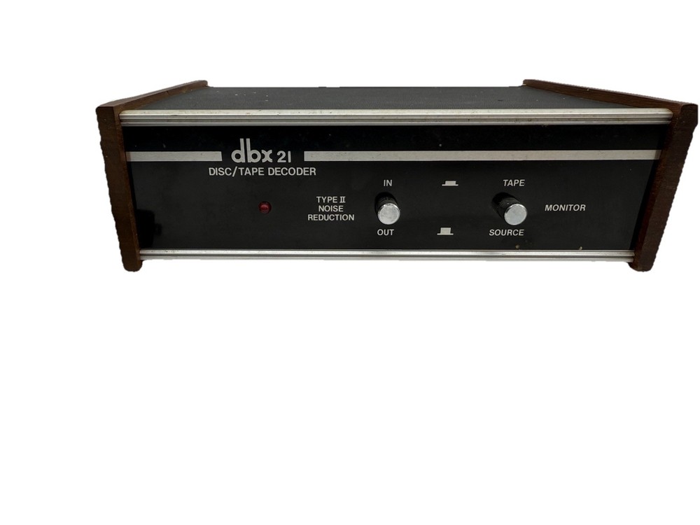 dbx 21 Disc/ Tape Decoder Vintage Noise Reduction