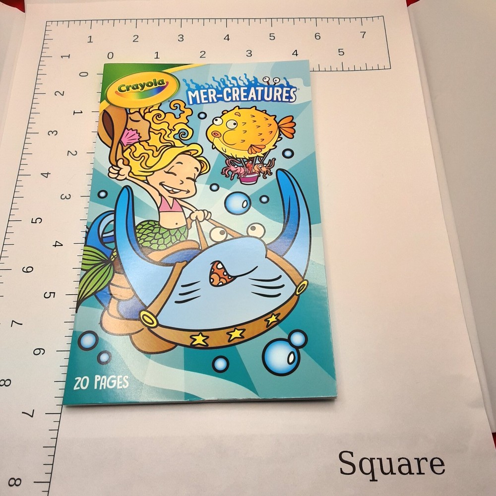 Crayola Mermaid coloring book