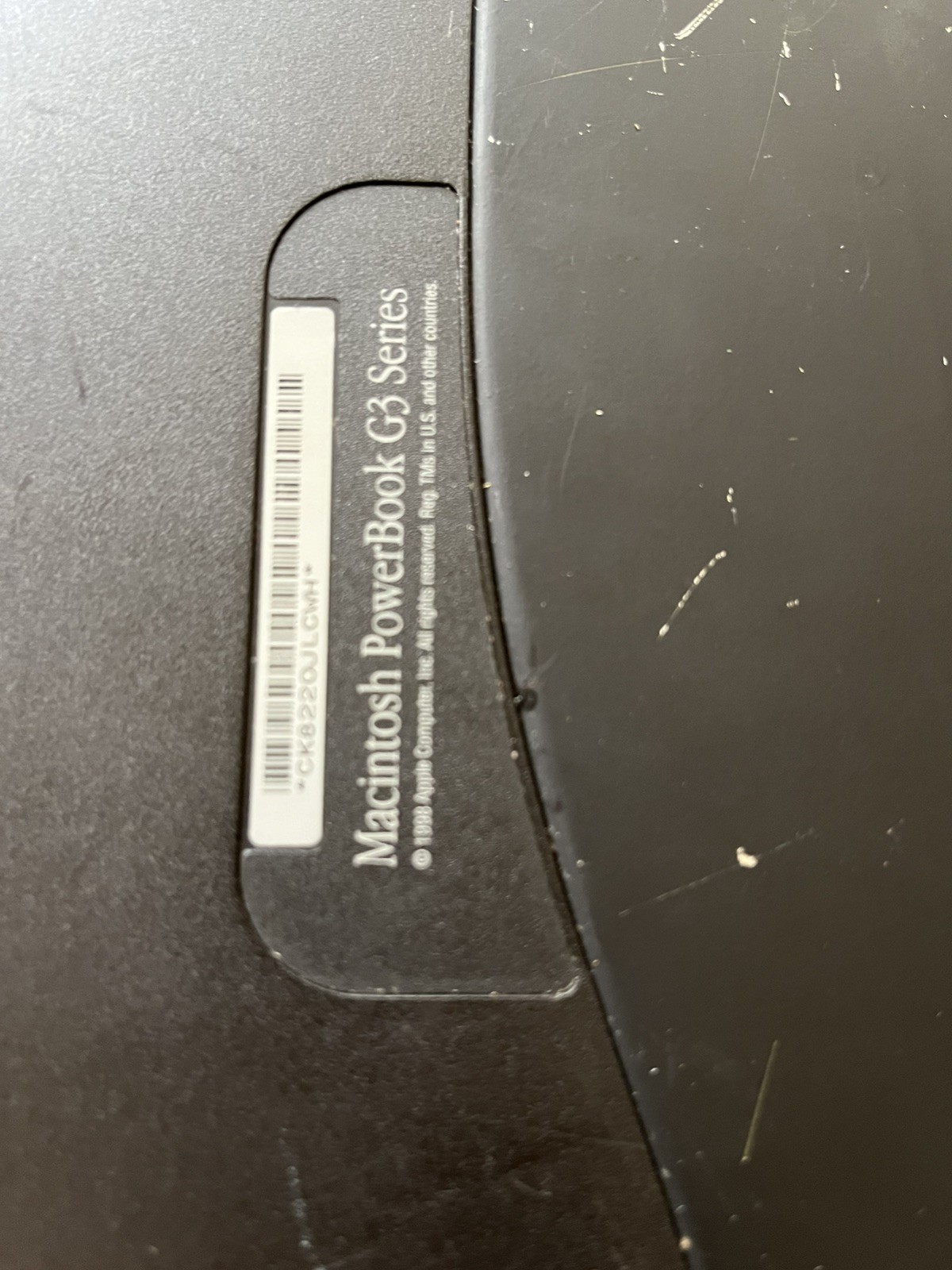 Vintage Apple PowerBook G3 Wall Street 233ghz Laptop & Assesories