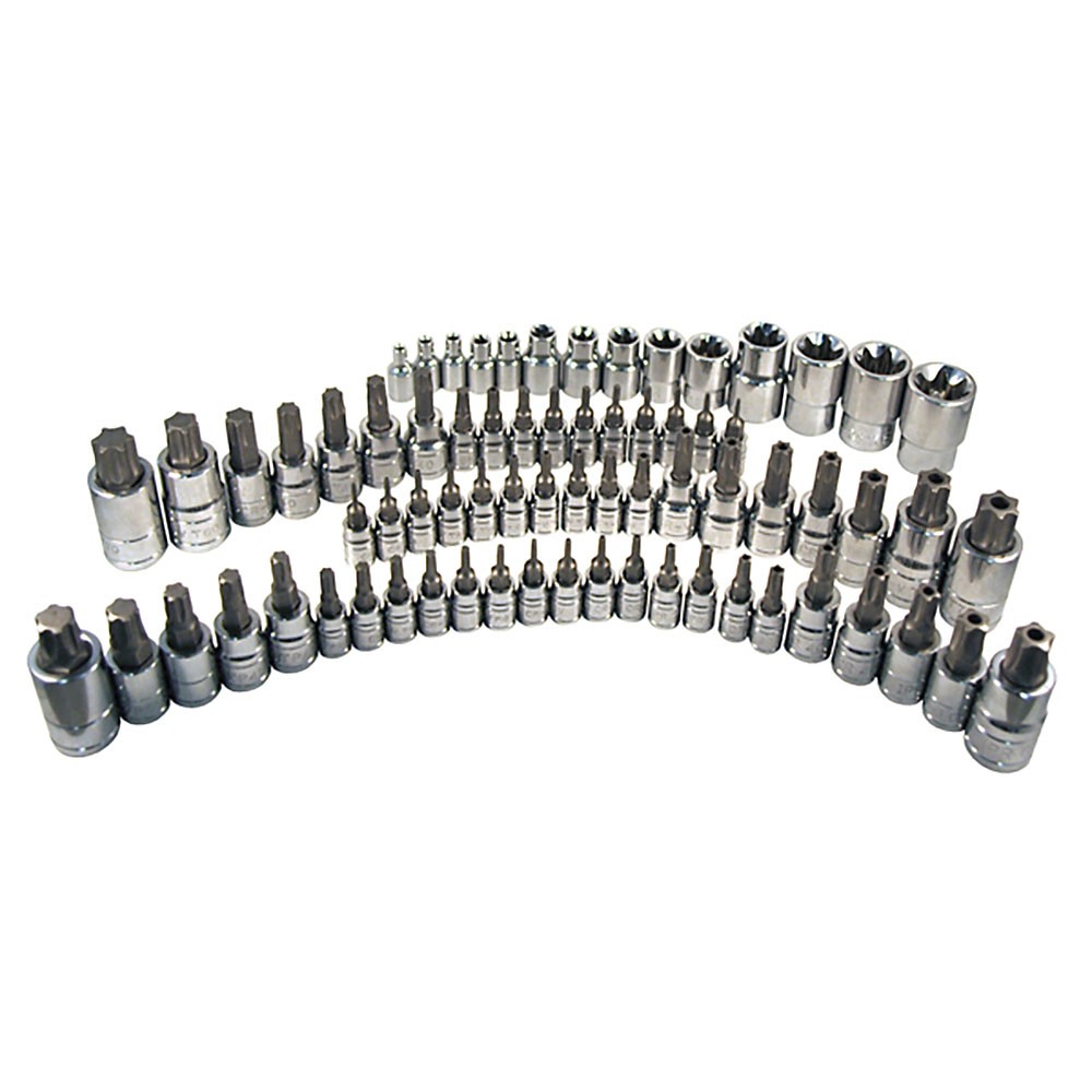 72 Pc. Master Star Bit Socket Set ATD-13772
