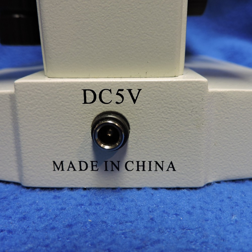 Omax Microscope G2018007467 Rotatable Head 4 Lens Missing Eyepieces