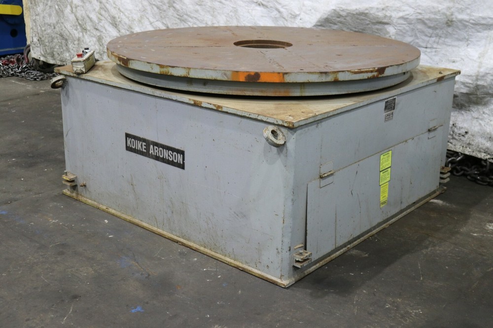 200,000 LB X 72" ARONSON WELDING TABLE: YODER #72508