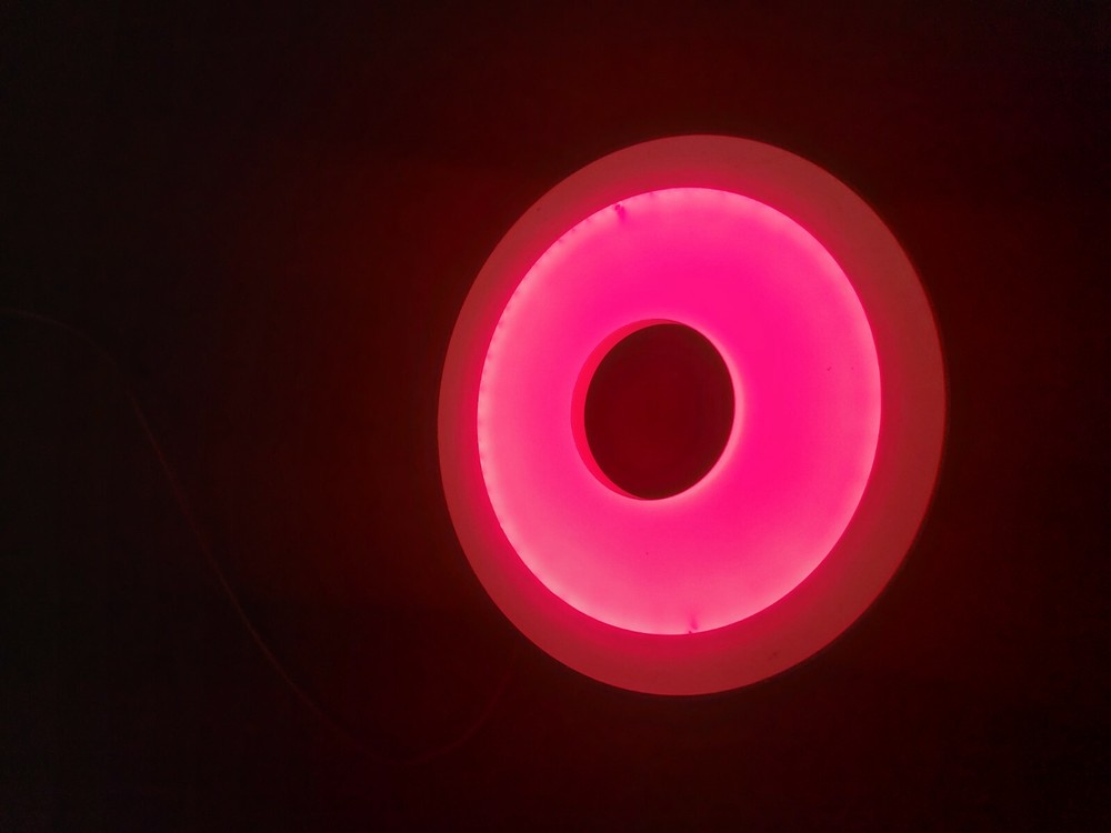 CCS LFR-100, RED LED FLAT RING DIFFUSED LIGHTING