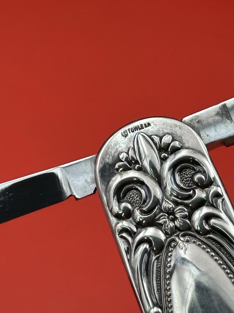 👔 Towle Silversmiths Gentleman's Pocket Knife NICE!!!