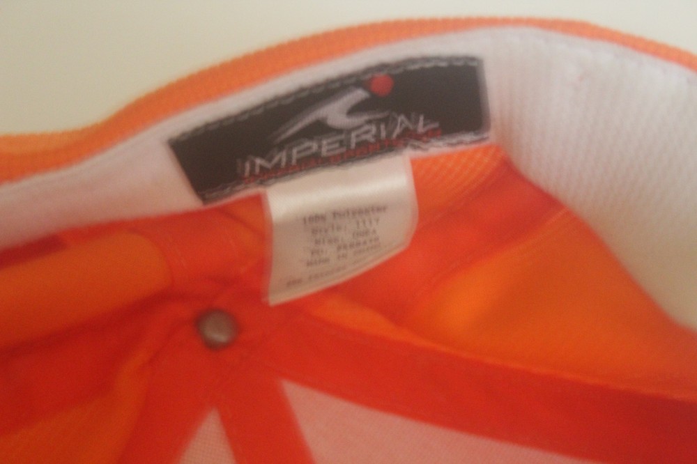 Sawgrass Imperial Orange Golf Ball Cap Hat