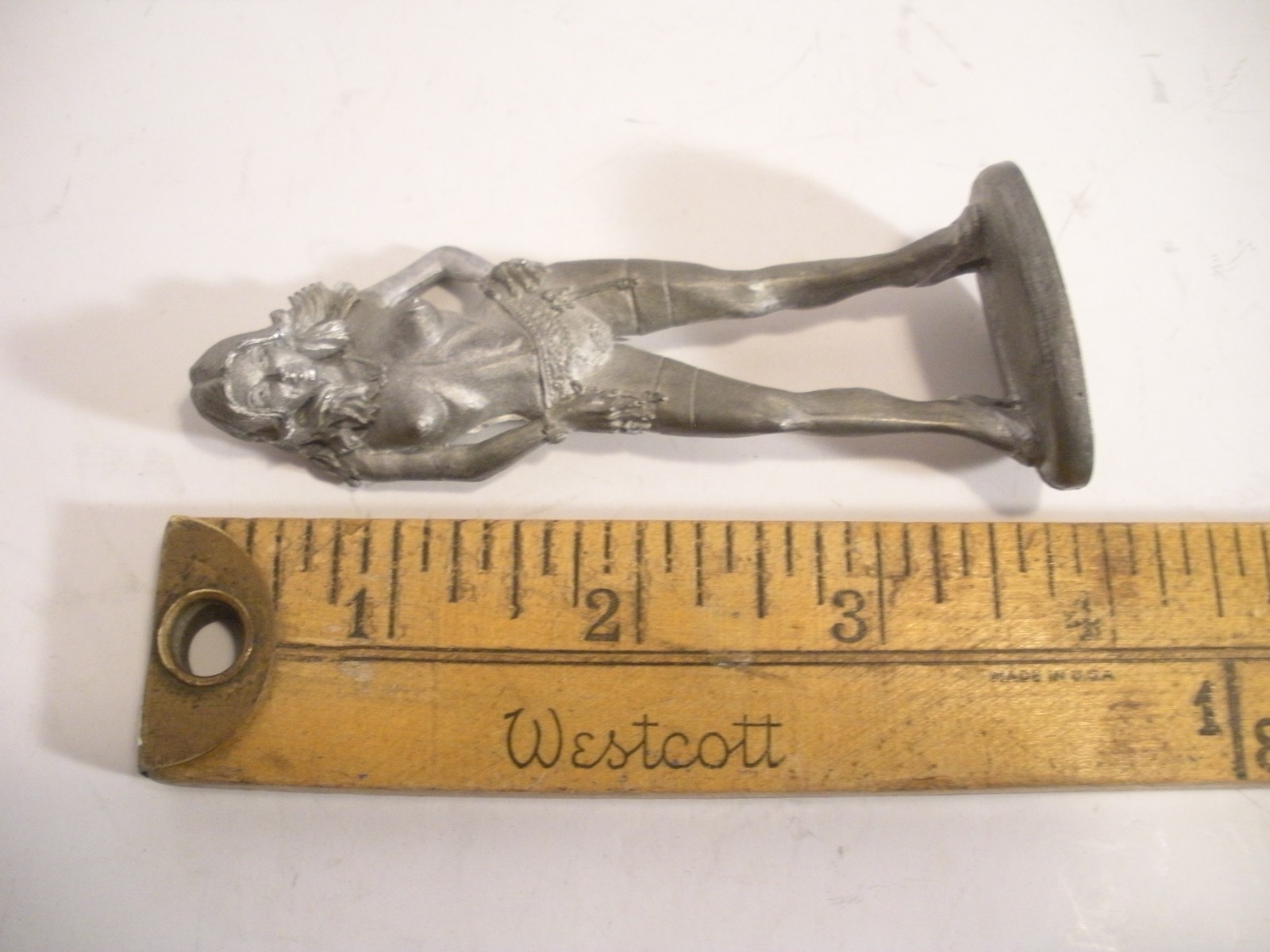 Vintage 1976 Superior Models Ray Lamb SG-106 "Deanne" Perth Pewter Figure 4"