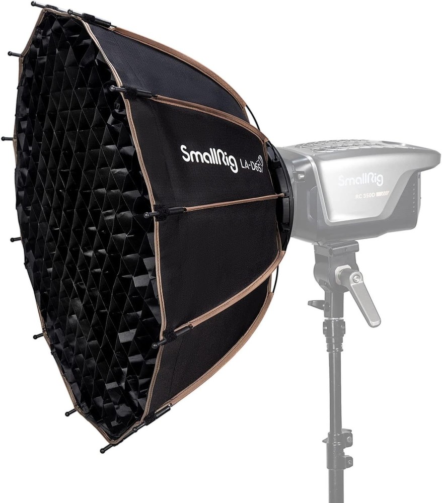 Professional 65cm Parabolic Softbox with Diffusers - Easy Quick Release Feature