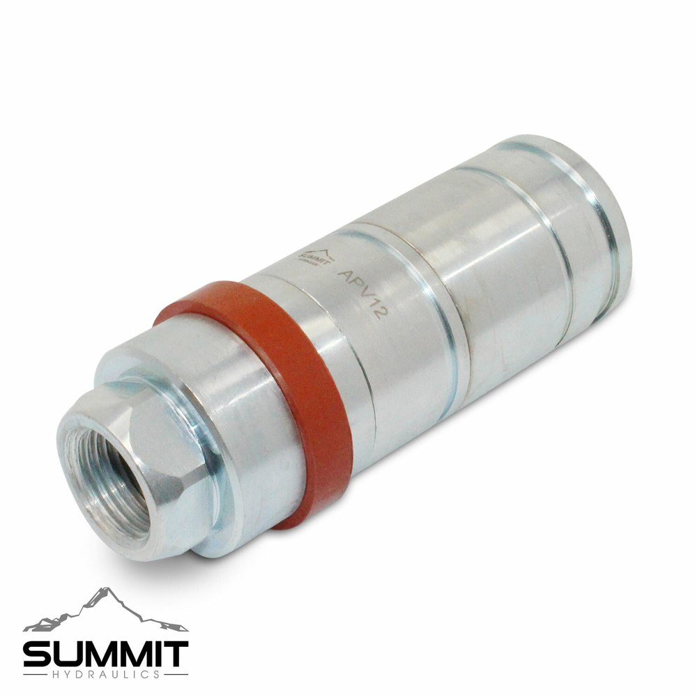 Hydraulic Ag Female Quick Coupler Push Pull Connect Under Pressure 1/2" NPT