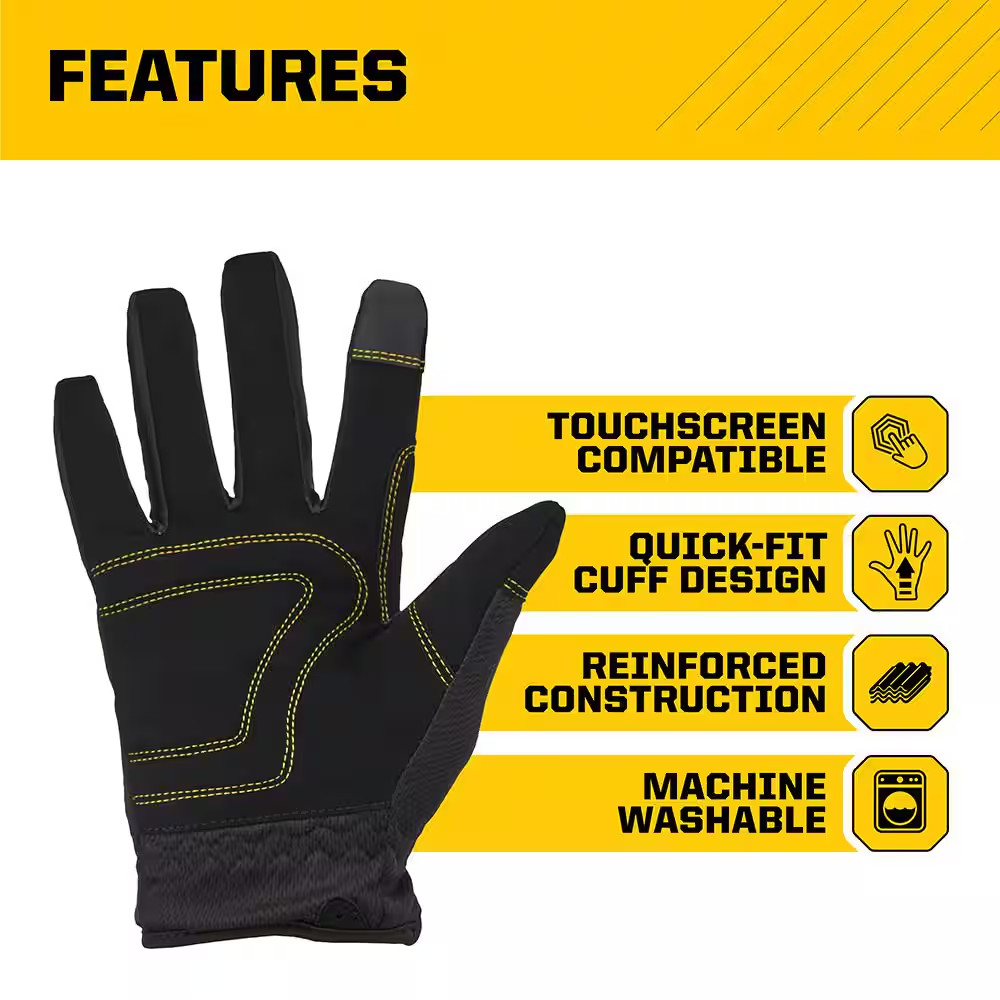 Large Winter Utility Gloves with Thinsulate Liner