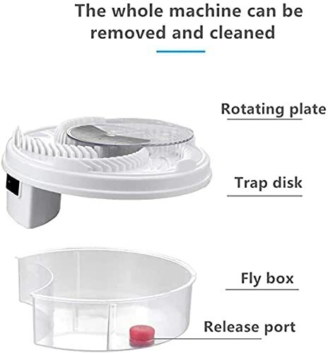Electric Fly Trap, Fly Trap Pest Device Insect Catcher, Automatic Fly Catcher