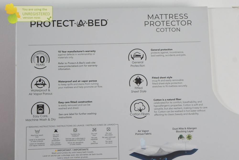 Protect-A-Bed- Jersey Mattress Protector, Full