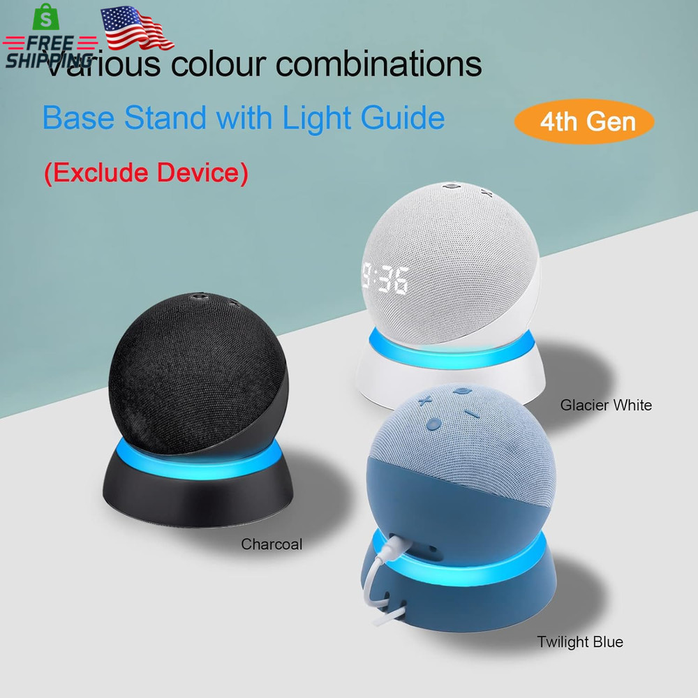 Table Stand for Echo Dot 5Th & 4Th Generation Desktop Holder Mount,Base Bracket