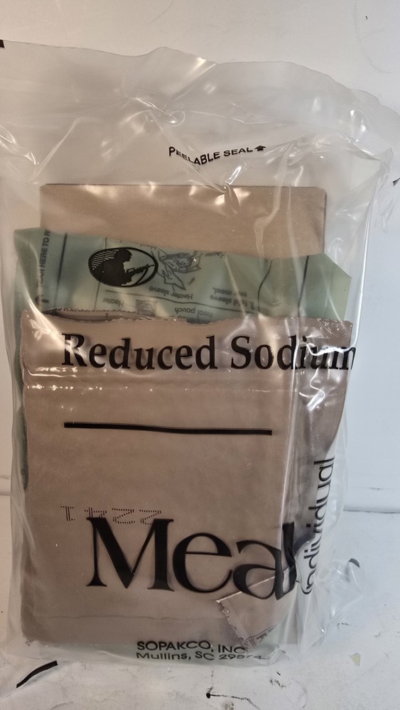 mre Sopakco Chili Macaroni Date Code 2248 8/16 Sealed