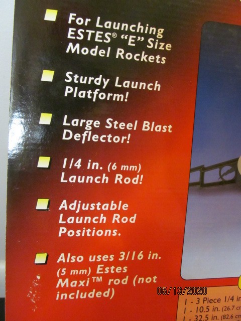 Estes Porta-Pad E Model Rocket Launch Pad for E Size Rockets, EST2238