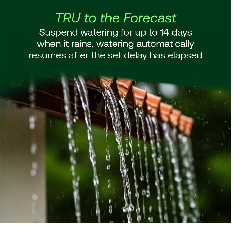 Rain Bird TRU8O Program Based Indoor/Outdoor Irrigation Sprinkler Controller