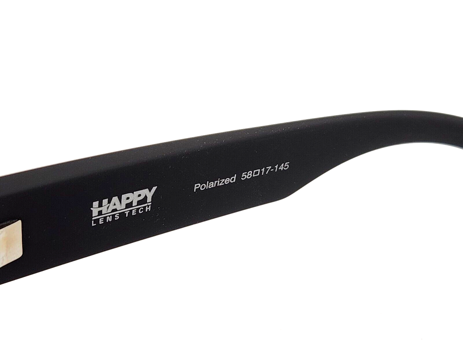 Polarized Spy Cyrus Sunglasses Soft Matte Black Frame Smoke Tint Polarized Lens