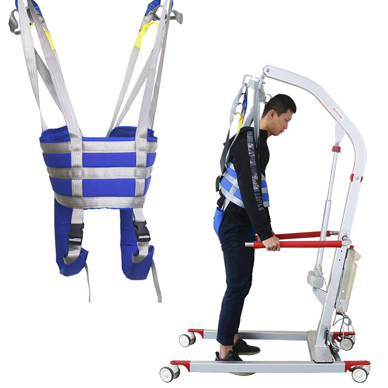 Large Full Body Lift Sling Patient Walking Standing Aid Adjustable Waist Range