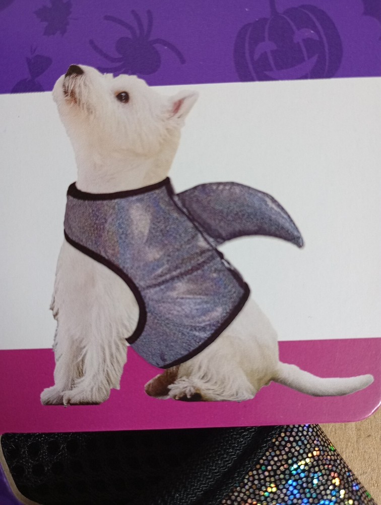 Shark Halloween Dog Harness Size Medium