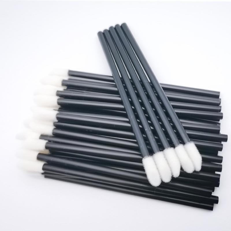 50 Pcs Disposable Lip & Lash Brushes – Microbrush Applicators for Makeup