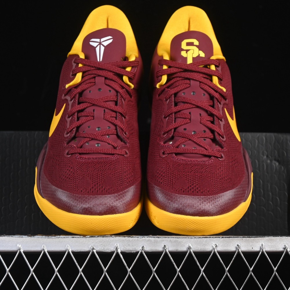 NK Kobe 8 Protro "USC Trojans" Men's Basketball Shoes - Red/Yellow HF7484-600