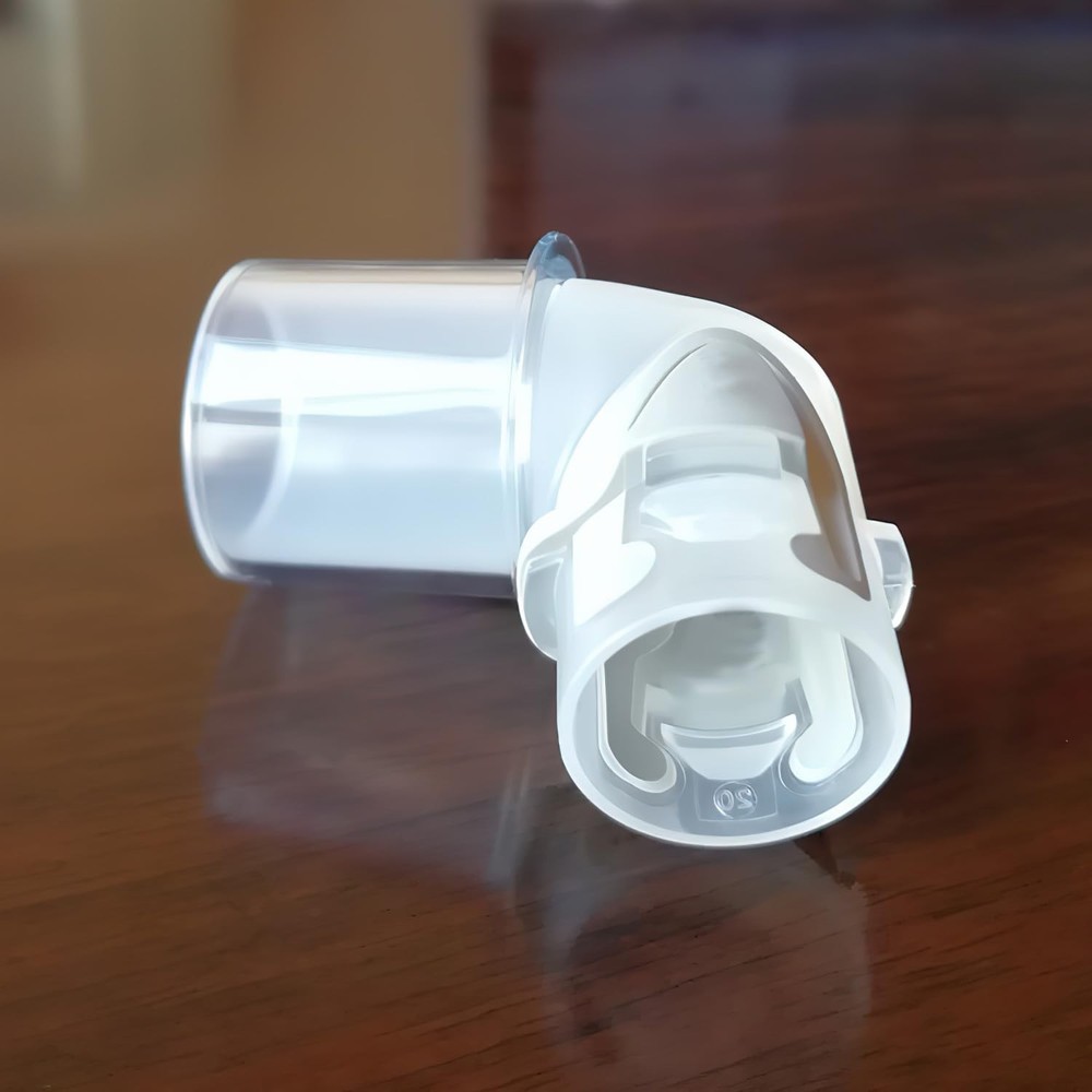 2Pack Replacement Elbow Connector for Mirage FX, White