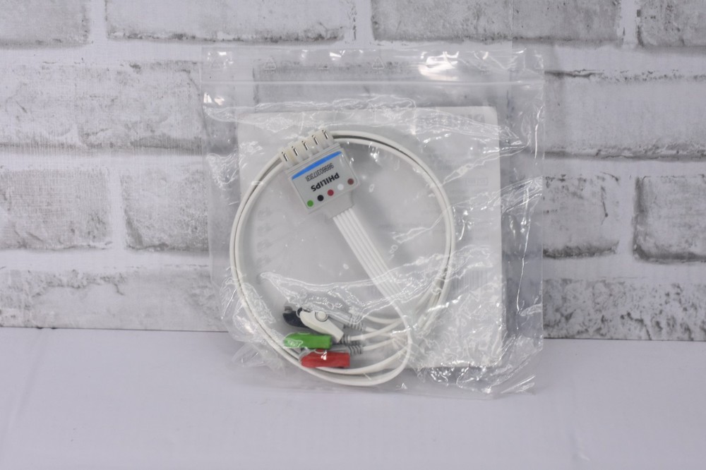 Philips 5 lead Set Disposable AAMI Single Use REF 989803173131
