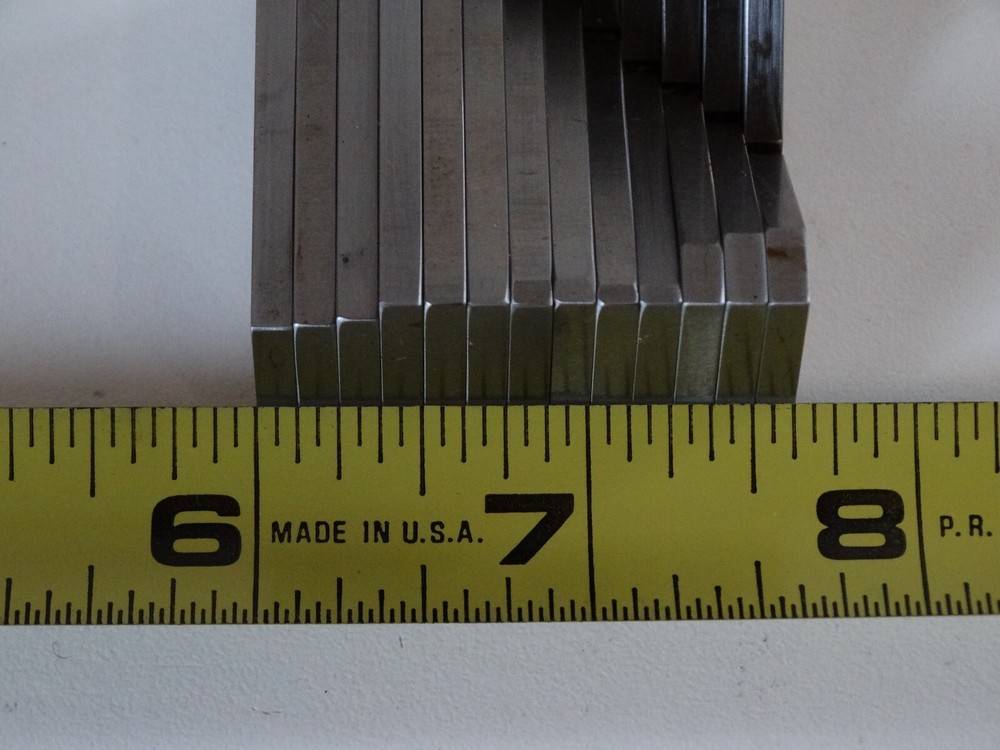 toolmaker 13 - mill angle Machinist Tool Maker Surface Grinding 1/8"x1 3/4" -DB