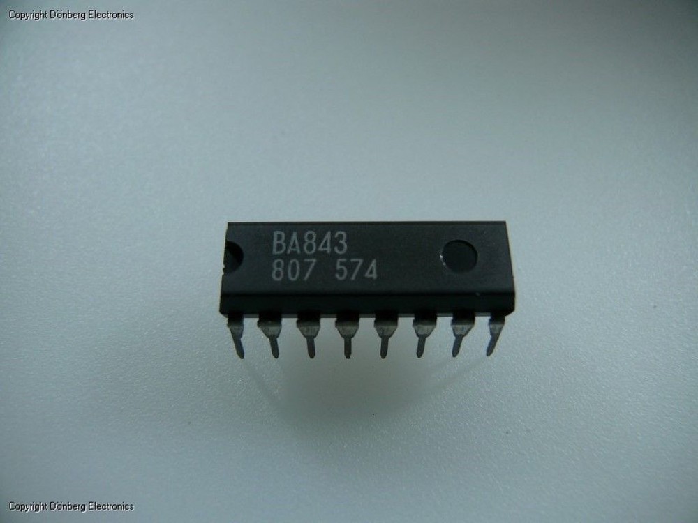 ROHM BA843 DIP-16 Tape Deck Key Controller RH