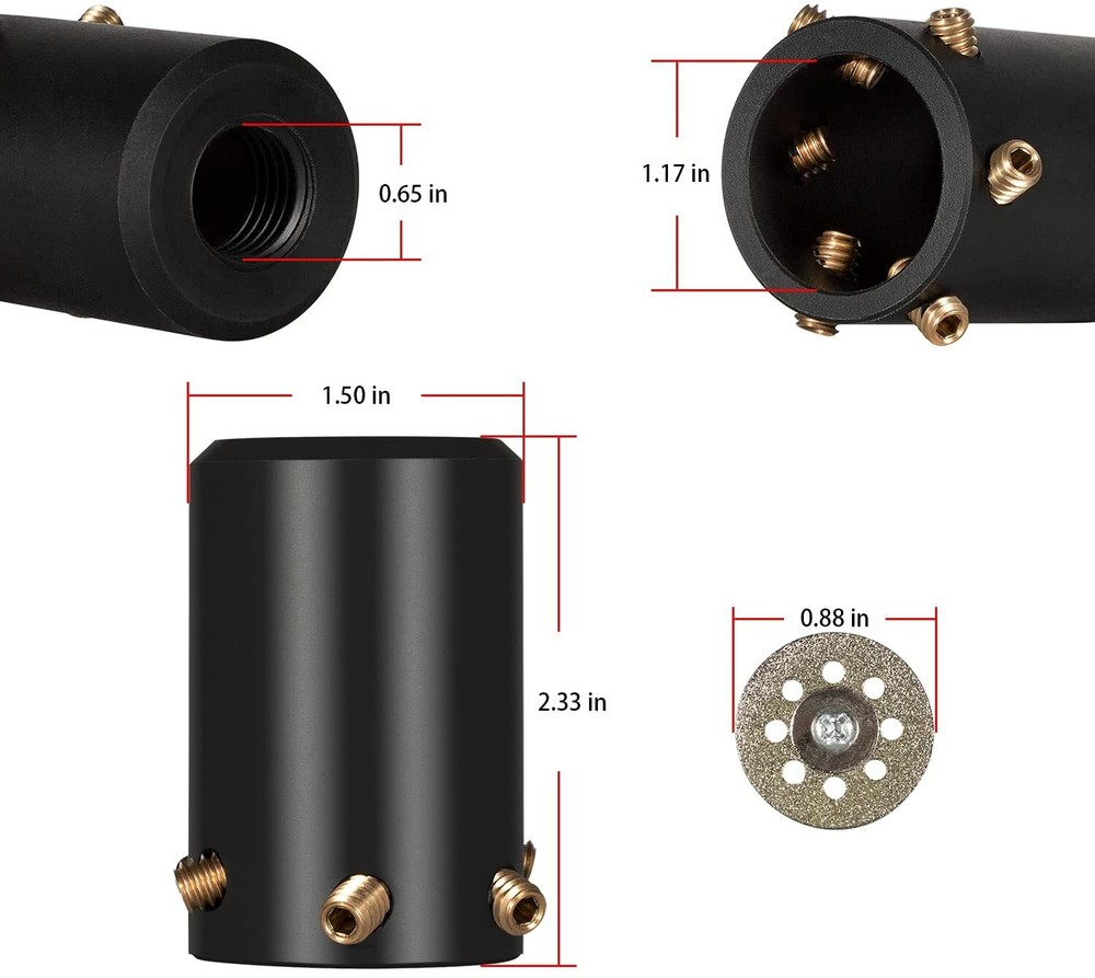 For TIG Welding GR-12 Tungsten Grinder & Sharpener Multi-Angle Offsets Head Tool