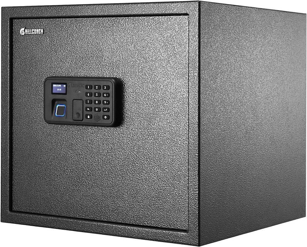 Smart Gun Safe for Multiple Pistols Automatic Lock Safe Box with LCD Display