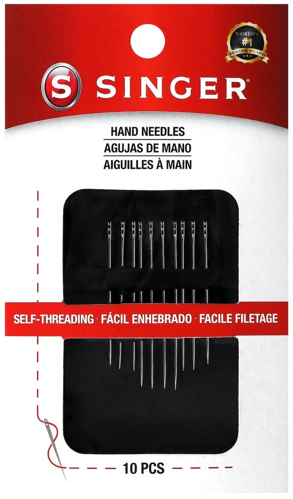 Singer Notions Self-Threading Calyxeye Hand Needles-Assorted 10/Pkg