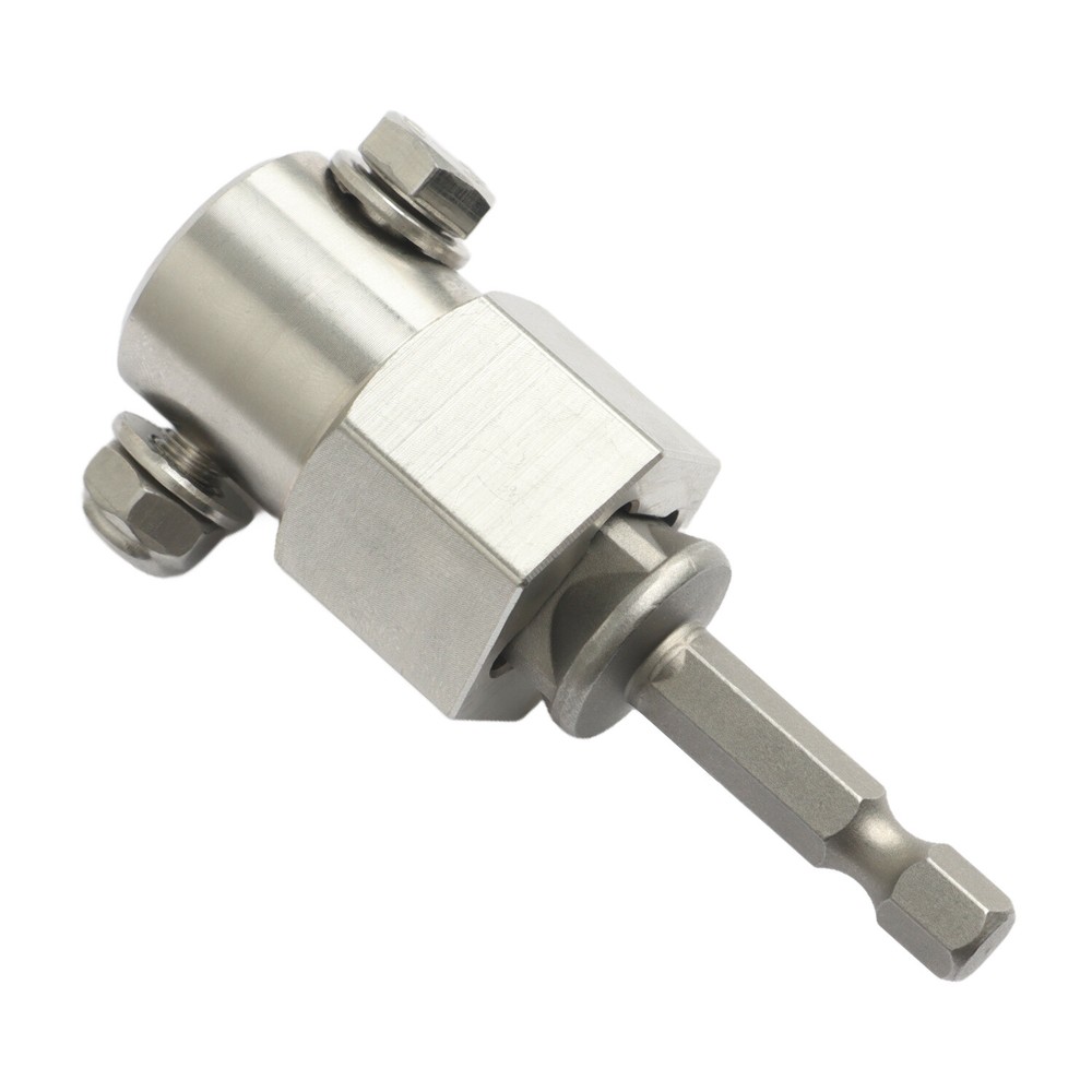 Trailer Jack Crank Handle Cordless Drill Adapter W/ 1/2 Inch Socket Adapter Bit