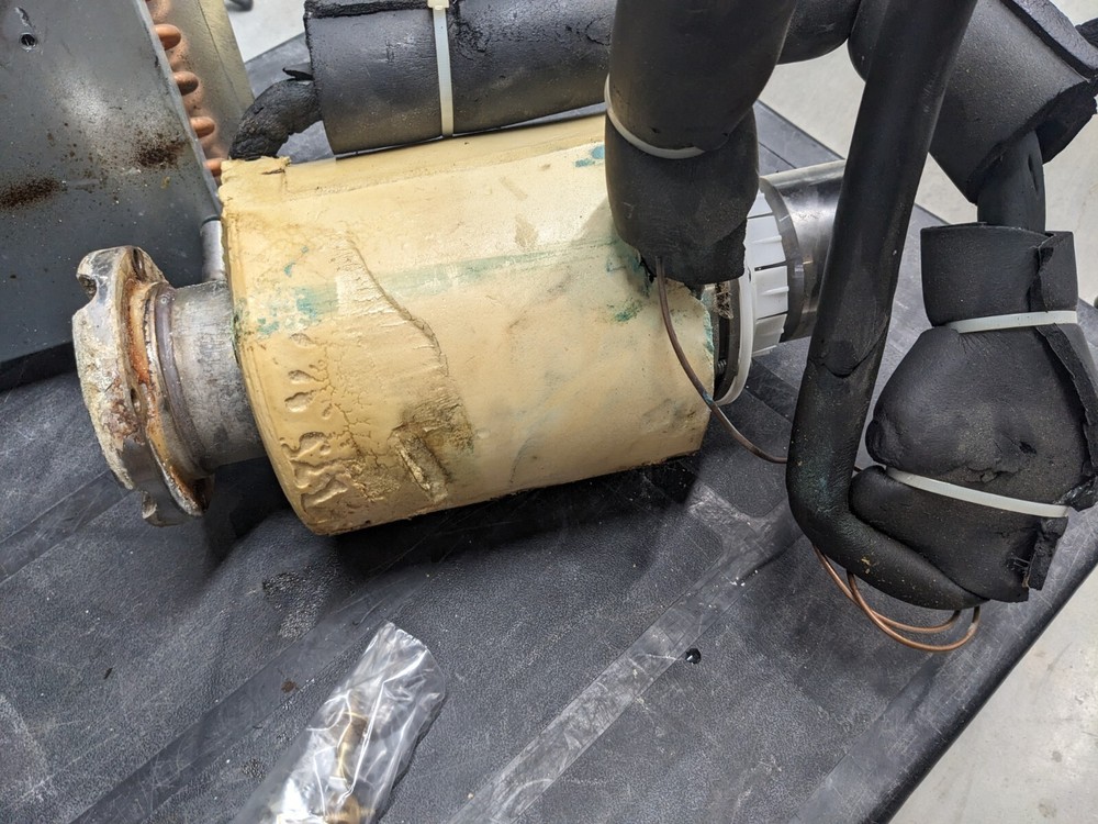 AS-IS Scotsman Motor/Compressor/Condenser Pulled From Scotsman B530P Ice Maker