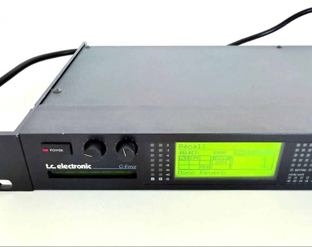 TC Electronic G-FORCE Multi Effects Processor Operation Confirmed