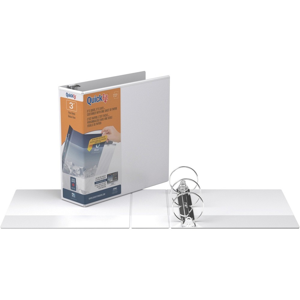 QuickFit Round Ring Unique Design Binder (88050)