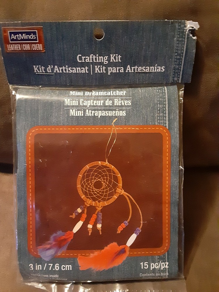 ArtMinds Crafting Kit Mini Dreamcatcher 3" New