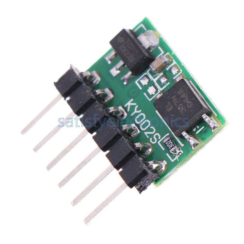 1pcs 3V-24V 5A flip-flop latch switch module bistable single button 5000mA