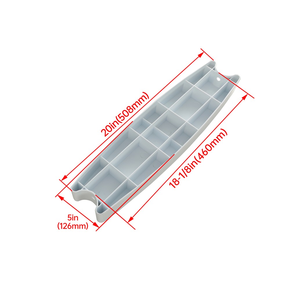 3 Swimming Pool Molded Plastic Replacement Ladder Rung Steps